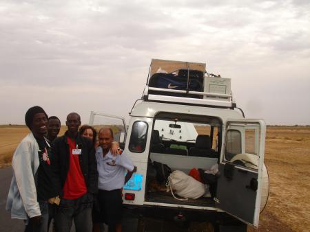 dans le desert du fouta
